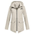 DAMEN REGENJACKE MIT KAPUZE | WASSERDICHT LEICHT